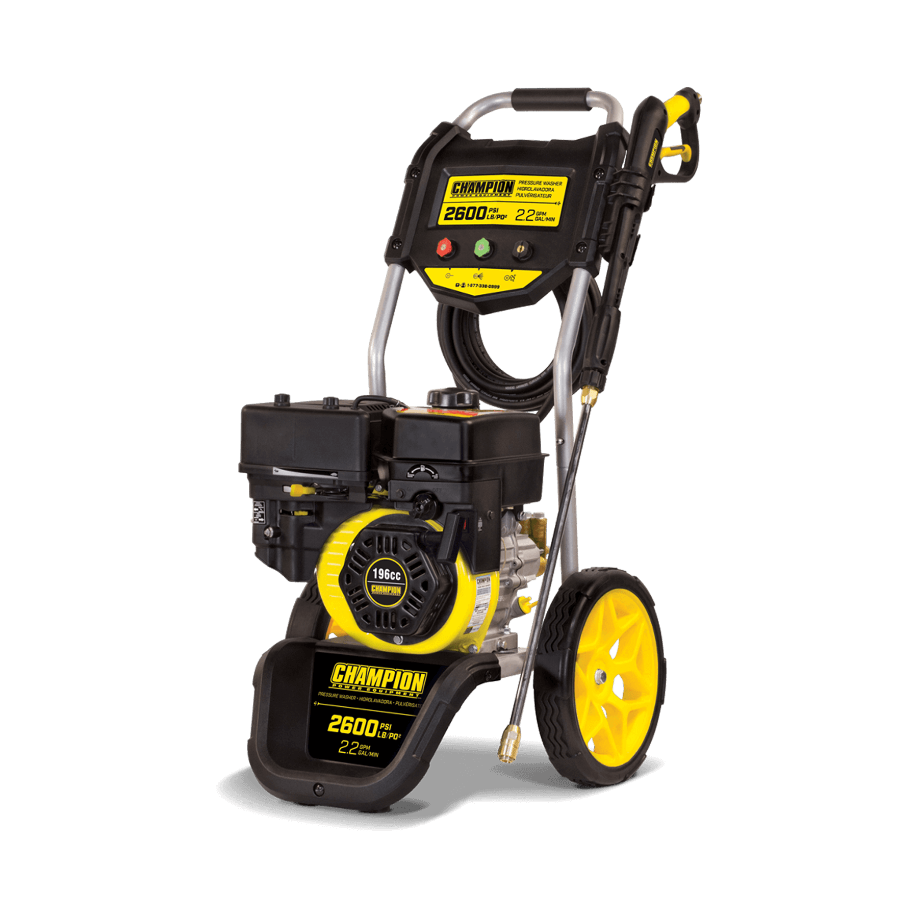 Champion 179 Bar (2600 PSI) 8,3 LPM Hochdruckreiniger