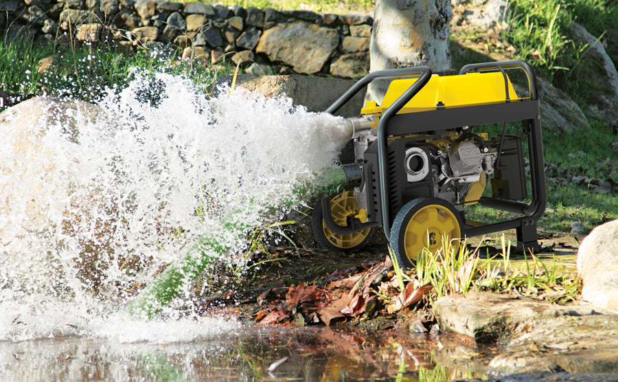 Champion 5-cm-Pumpe für sauberes/schmutziges Wasser