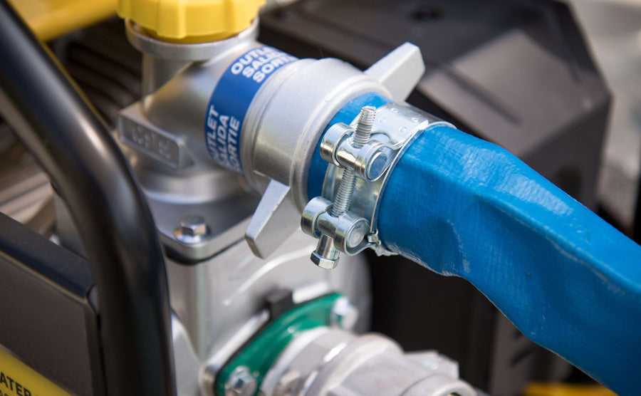 Champion 5 cm / 2 Zoll Schlauchsatz für Wasserpumpen