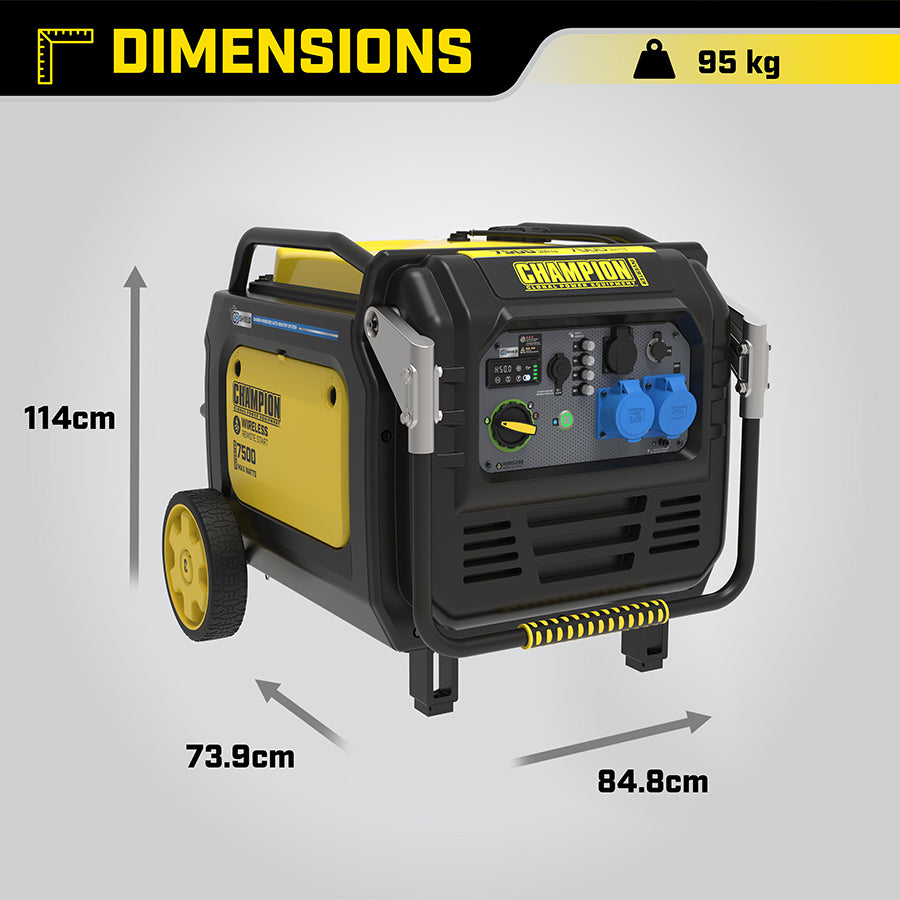 Champion 7500-Watt-Inverter-Benzingenerator
