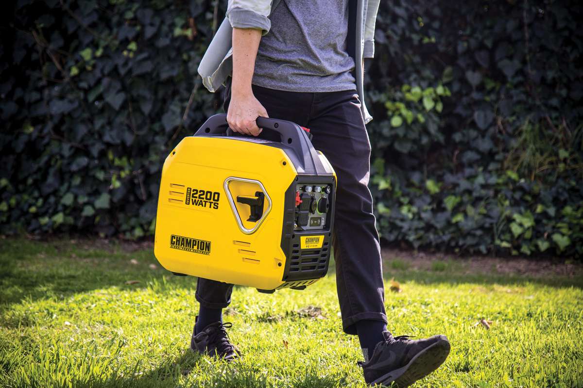 Champion 2200-Watt-Inverter-Generator – Das mächtige Atom!