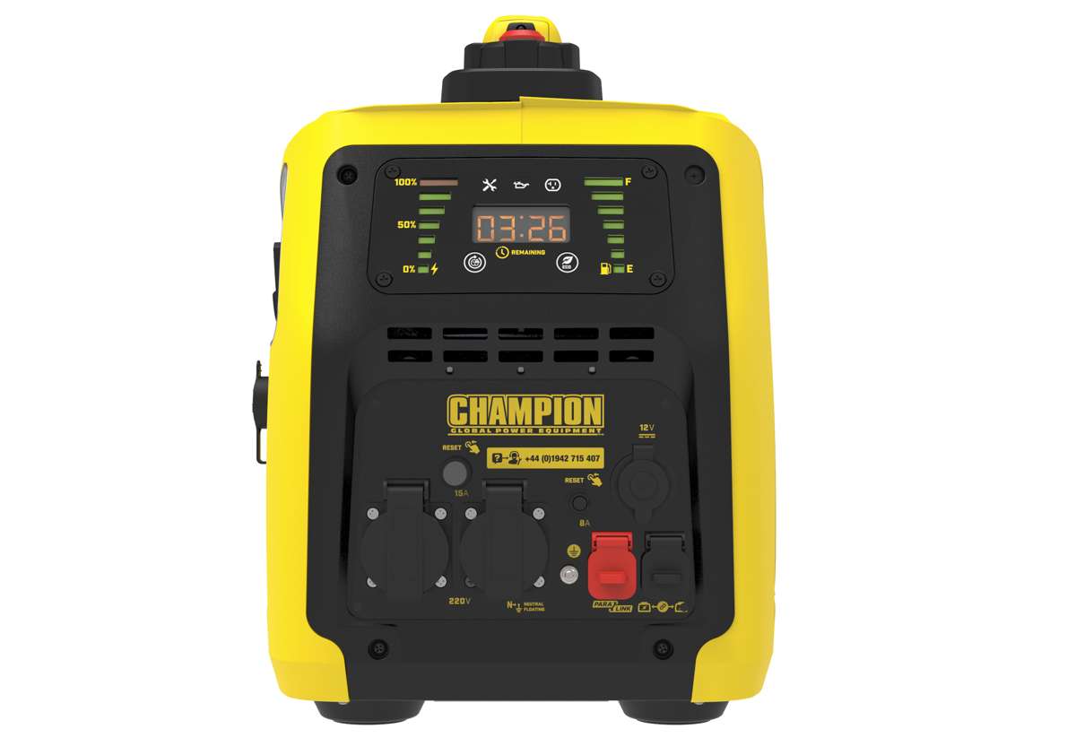 Champion 2000 Watt Dual Fuel LPG/Benzin-Generator