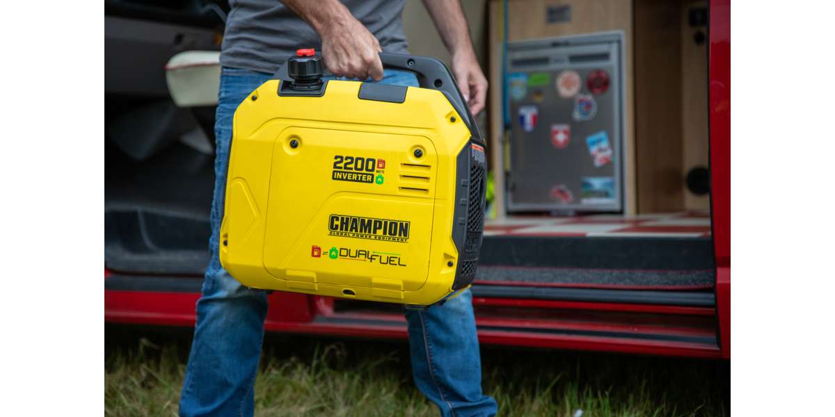 Champion 2200 Dual Fuel LPG/Benzin-Generator "The Mighty Atom"