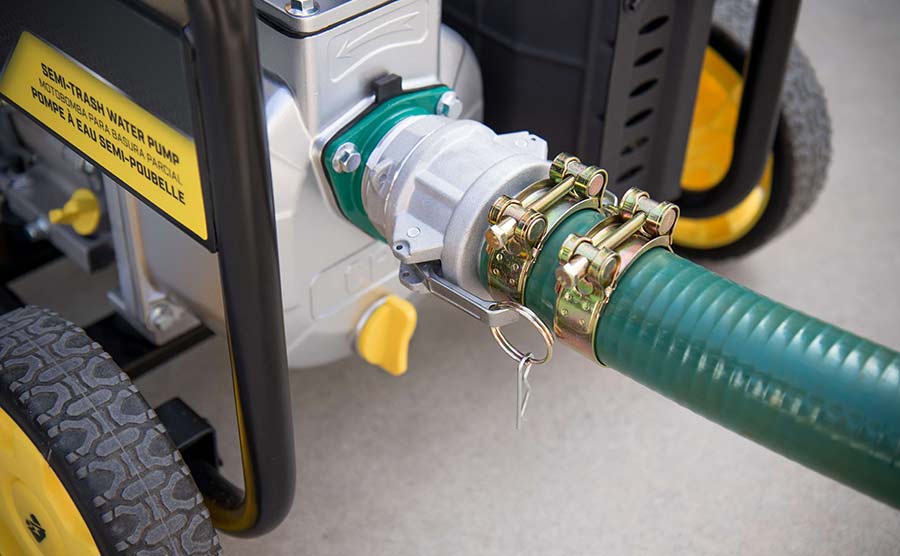 Champion 5 cm / 2 Zoll Schlauchsatz für Wasserpumpen