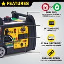 Champion 3500 Watt Dual Fuel LPG/Benzin-Generator