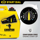 Champion 2000 Watt Dual Fuel LPG/Benzin-Generator