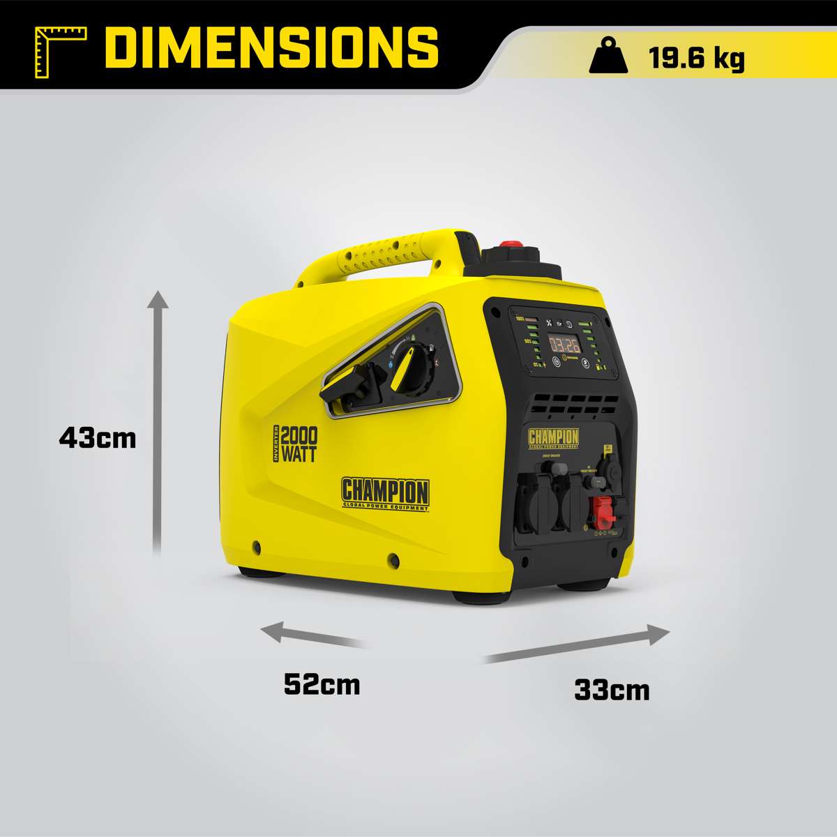 Champion 2000-Watt-Inverter-Benzingenerator