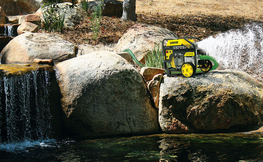 Champion 7,5 cm Pumpe für sauberes/schmutziges Wasser