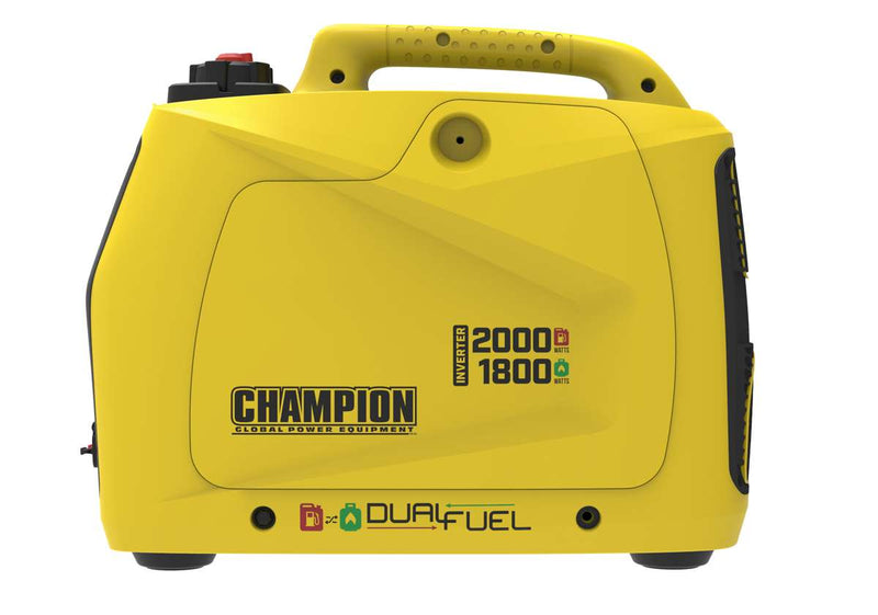 Champion 2000 Watt Dual Fuel LPG/Benzin-Generator