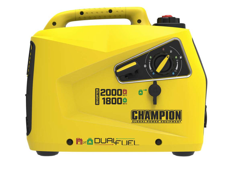 Champion 2000 Watt Dual Fuel LPG/Benzin-Generator