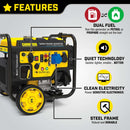 Champion 3600 Watt Dual-Fuel-Digital-Hybrid-Wechselrichter