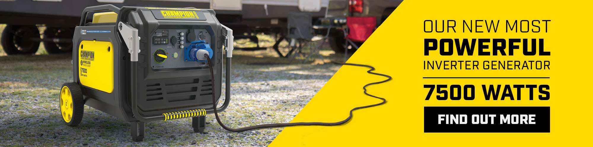 Champion most powerful 7500 Watt Inverter Generator
