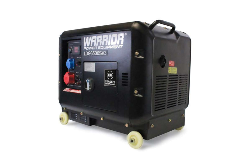 Warrior 6,25 kVa Dieselgenerator 3 Phasen